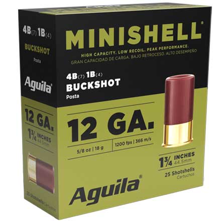 Aguila 12 Gauge Minishell  1-3/4