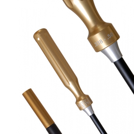 338-50 Caliber Cleaning Rods 56" Length With 8/32" Thread