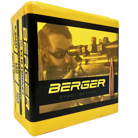 6.5mm .264 Diameter 140 Grain Very Low Drag (VLD) Match Target 100 Count