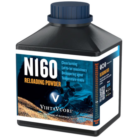 VihtaVuori N160 Smokeless Rifle Powder (1 lb)