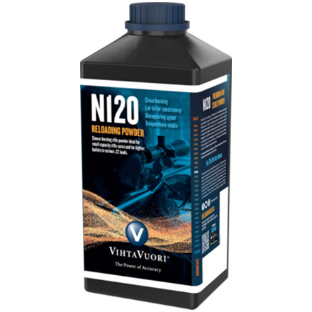 VihtaVuori N120 Smokeless Rifle Powder (1 lb)