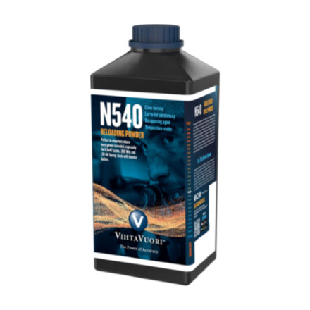 VihtaVuori N540 High Energy Smokeless Rifle Powder (1 lb)