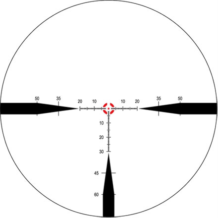 NX8 1-8X24mm F1 .5 MOA PTL FC MOA Reticle Matte Finish