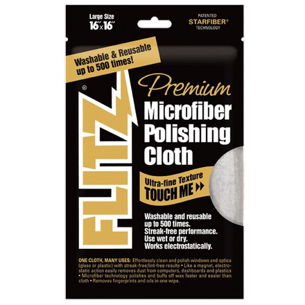 Premium Microfiber Polishing Cloth 16x16