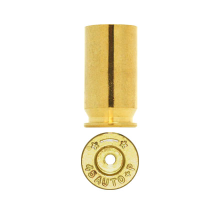 45 Auto +P Unprimed Pistol Brass 100 Count