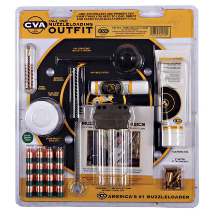 Muzzleloading Accessory Outfit .50 Caliber Pellet Shooters