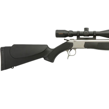 Optima V2 .50 Caliber Muzzleloader Kit Stainless Steel Barrel Black Stock With KonusPro 3-9x40 Scope