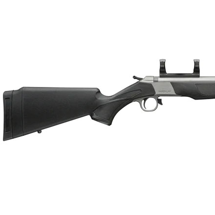 Wolf V2 50 Caliber Muzzleloader 24 Inch 1:28 Twist SS Barrel Black Synthetic Stock & Scope Mount