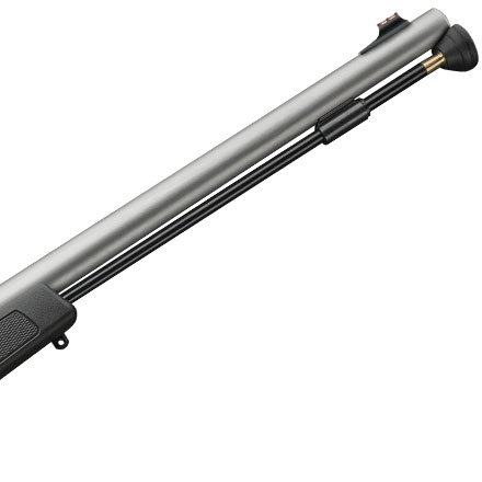 Wolf V2 50 Cal Muzzleloader 24 Inch 1:28 Twist SS Barrel Black Synthetic Stock 3-9x32 Scope