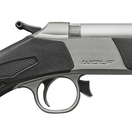 Wolf V2 50 Cal Muzzleloader 24 Inch 1:28 Twist SS Barrel Black Synthetic Stock 3-9x32 Scope