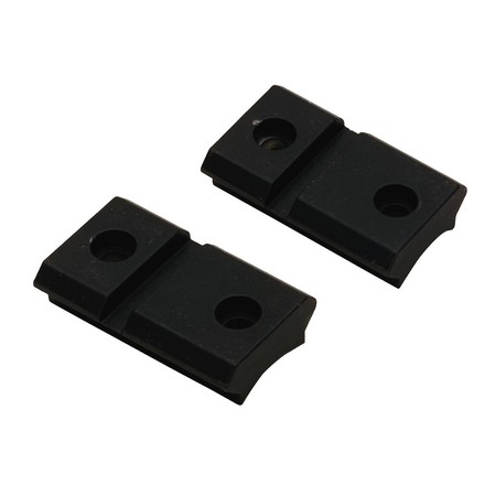 2 Piece Durasight Z2 Alloy Base For CVA, Winchester, And Traditions Inlines (Black)