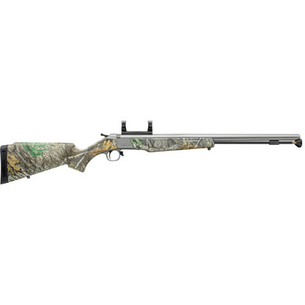 Wolf V2 50 Caliber Muzzleloader 24 Inch 1:28 Twist Stainless Barrel Realtree Edge Integral Mount