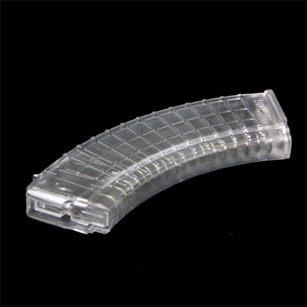 AK-47 7.62X39mm 30rnd Clear Polymer