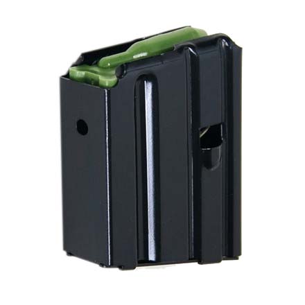 AR-15 .223 Flush Fit Blued Finish 5 Round Magazine