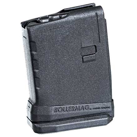 AR-15 5.56MM Roller Follower 10 Round Black Polymer Magazine