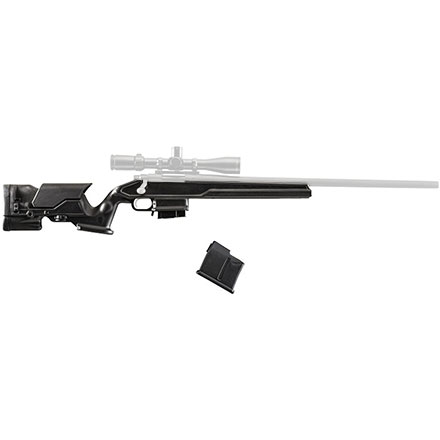 Remington 700 Archangel 700 Precision Stock w/Aluminum Pillar Bedding Black Polymer w/10rd Magazine