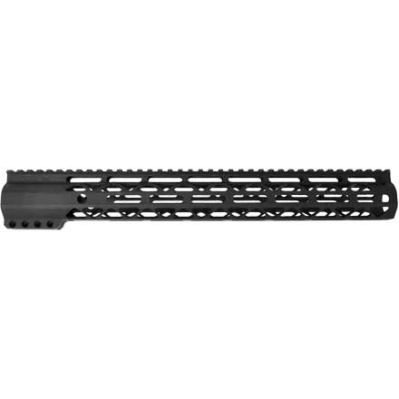15" Air-Lok Series M-LOK Compression Free Floating Handguard With Monolithic Top Rail