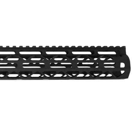 15" Air-Lok Series M-LOK Compression Free Floating Handguard With Monolithic Top Rail