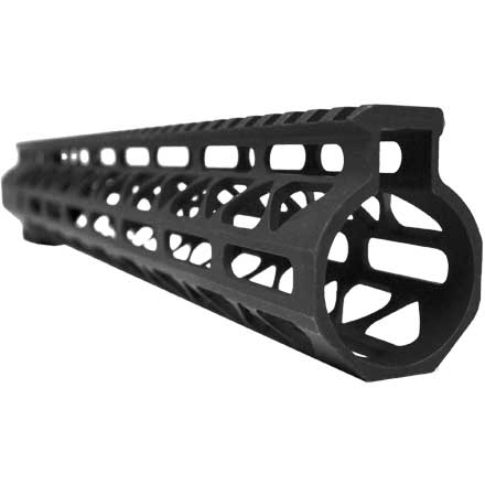 15" Air-Lok Series M-LOK Compression Free Floating Handguard With Monolithic Top Rail