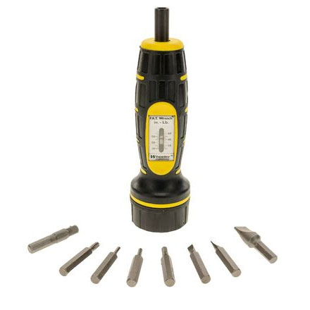 The F.A.T. Wrench with 10 Bits (Firearm Accurizing Torque)