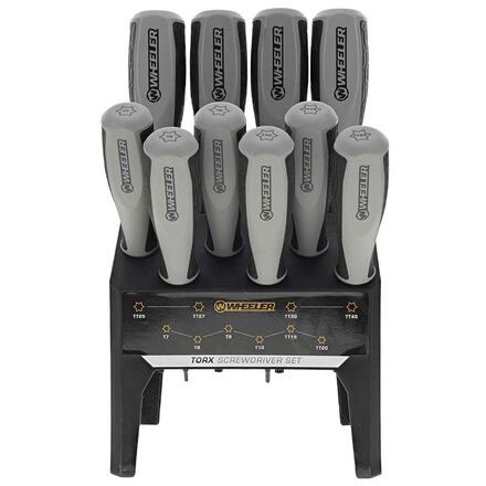 10 Piece Torx Benchtop Screwdriver Set