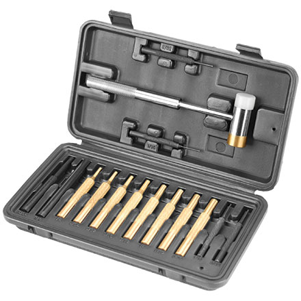 Hammer and Punch Set with Plastic Case