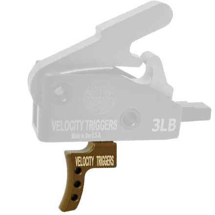 Curved Radius Flat Dark Earth Trigger Shoe for MPC Trigger