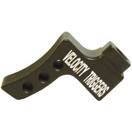 Curved Serration OD Green Trigger Shoe for MPC Trigger