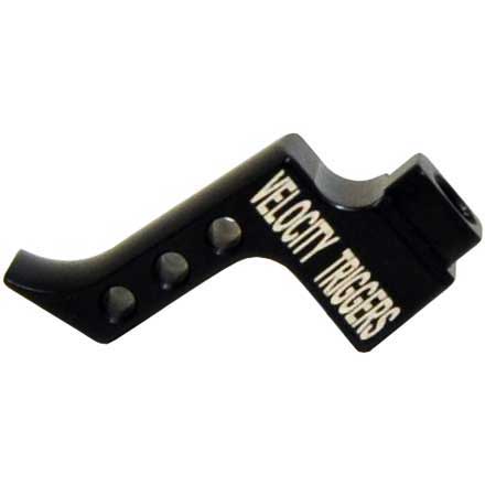 Straight Finger Stop Radius Black Trigger Shoe for MPC Trigger