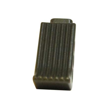 Straight Finger Stop Serration OD Green Trigger Shoe for MPC Trigger