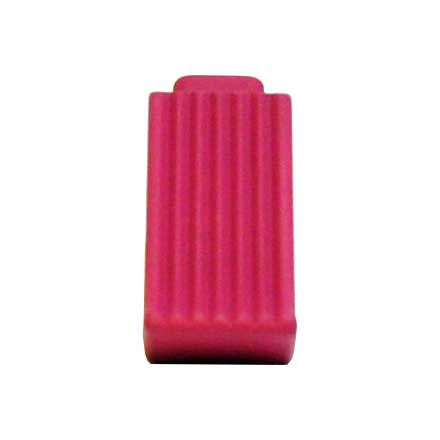 Straight Finger Stop Serration Pink Trigger Shoe for MPC Trigger