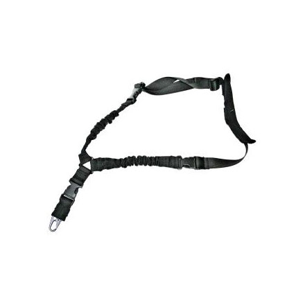 Tactical Single Point Bungee Sling Black