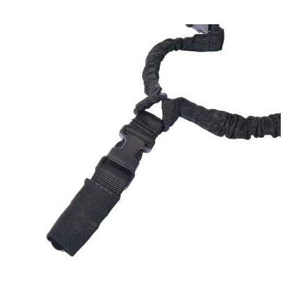 Tactical Single Point Bungee Sling Black