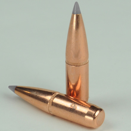 7mm .284 Diameter 162 Grain Poly Tipped Boat Tail With Cannelure 100 Count (Blemished)