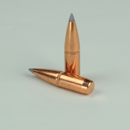 270 Caliber .277 Diameter 140 Grain Poly Tipped Boat Tail With Cannelure 100 Count (Blemished)