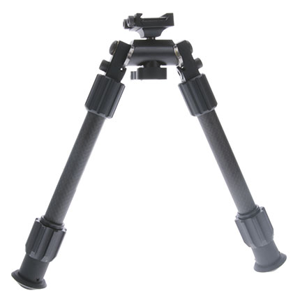 TruGlo TAC-POD Carbon Pro Pivoting Bipod with Picatinny Railmount 9-13"