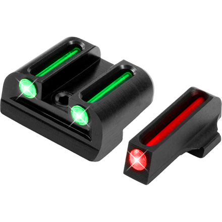 Truglo Fiber Optic Pistol Sight Set Sig #6 and #8