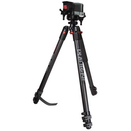 DeathGrip Clamping Carbon Fiber Tripod (Black)