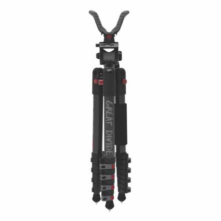 Great Divide Western Tripod Up To 68" 3 Position Leg Locks Black