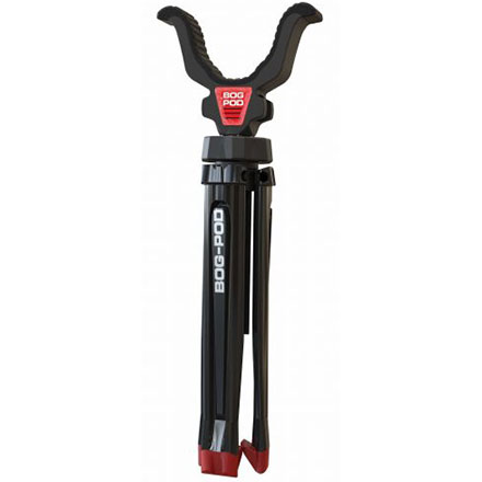Rapid Shooting Rest Tripod 7"-11" Aluminum Black and Red