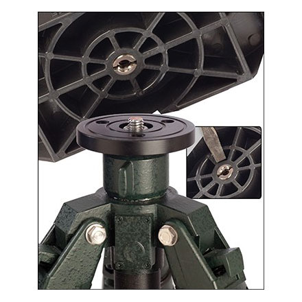 BBR Binocular Rest for Bog-Pod Shooting Sticks Black