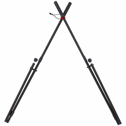 Sitting Shooting Sticks Black Aluminum