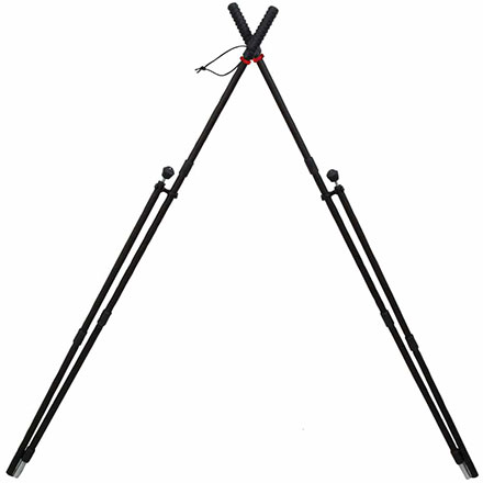 Standing Shooting Sticks Black Aluminum