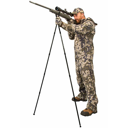 Standing Shooting Sticks Black Aluminum