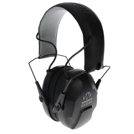Cloak Dual Mic Electronic Muffs - Black