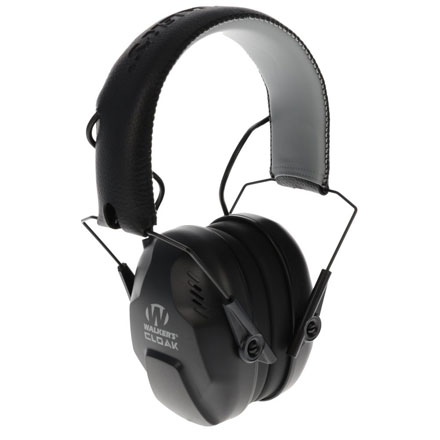 Cloak Dual Mic Electronic Muffs - Black