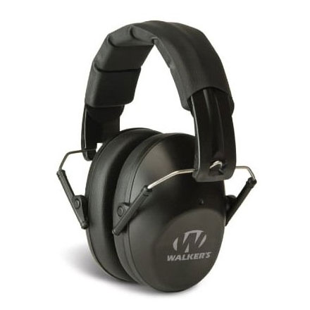 Pro Low-Profile Passive Folding Muffs - Black