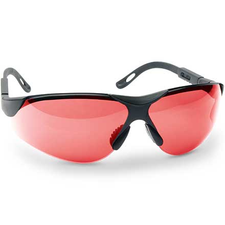 Elite Shooting Glasses - Vermillion