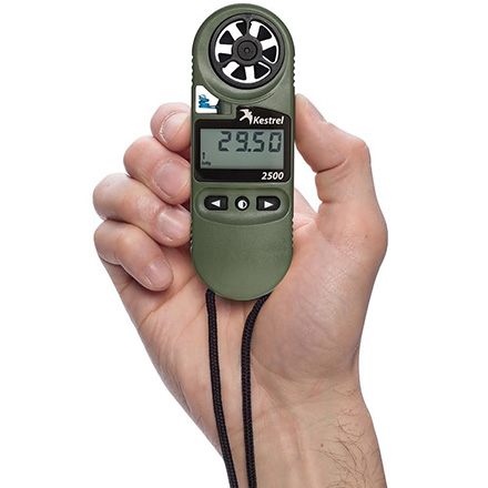 Kestrel 2500NV Weather Meter Digital Altimeter +Night Vision Backlight Olive Drab
