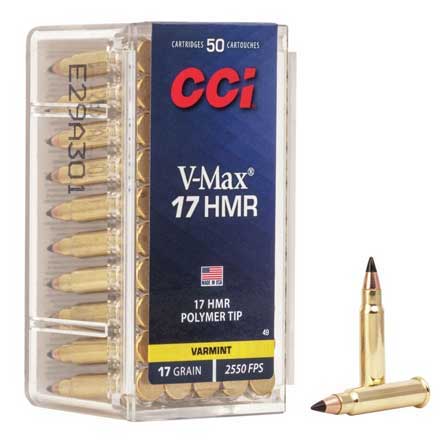 17 HMR 17 Grain V-Max 500 Round Brick